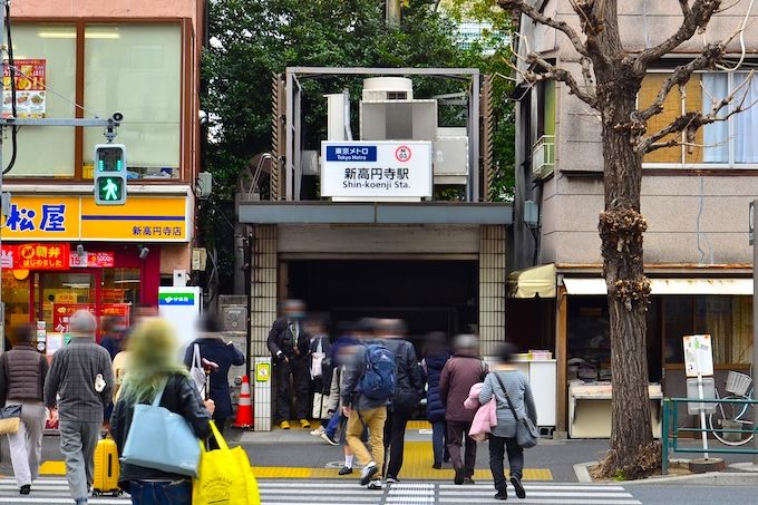 新高円寺駅のシェアハウスを探す