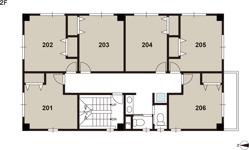 floor plan 2F